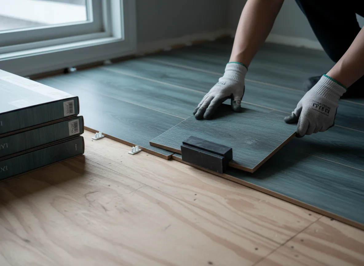 Luxury Vinyl Plank Installation company in Strasburg, ND